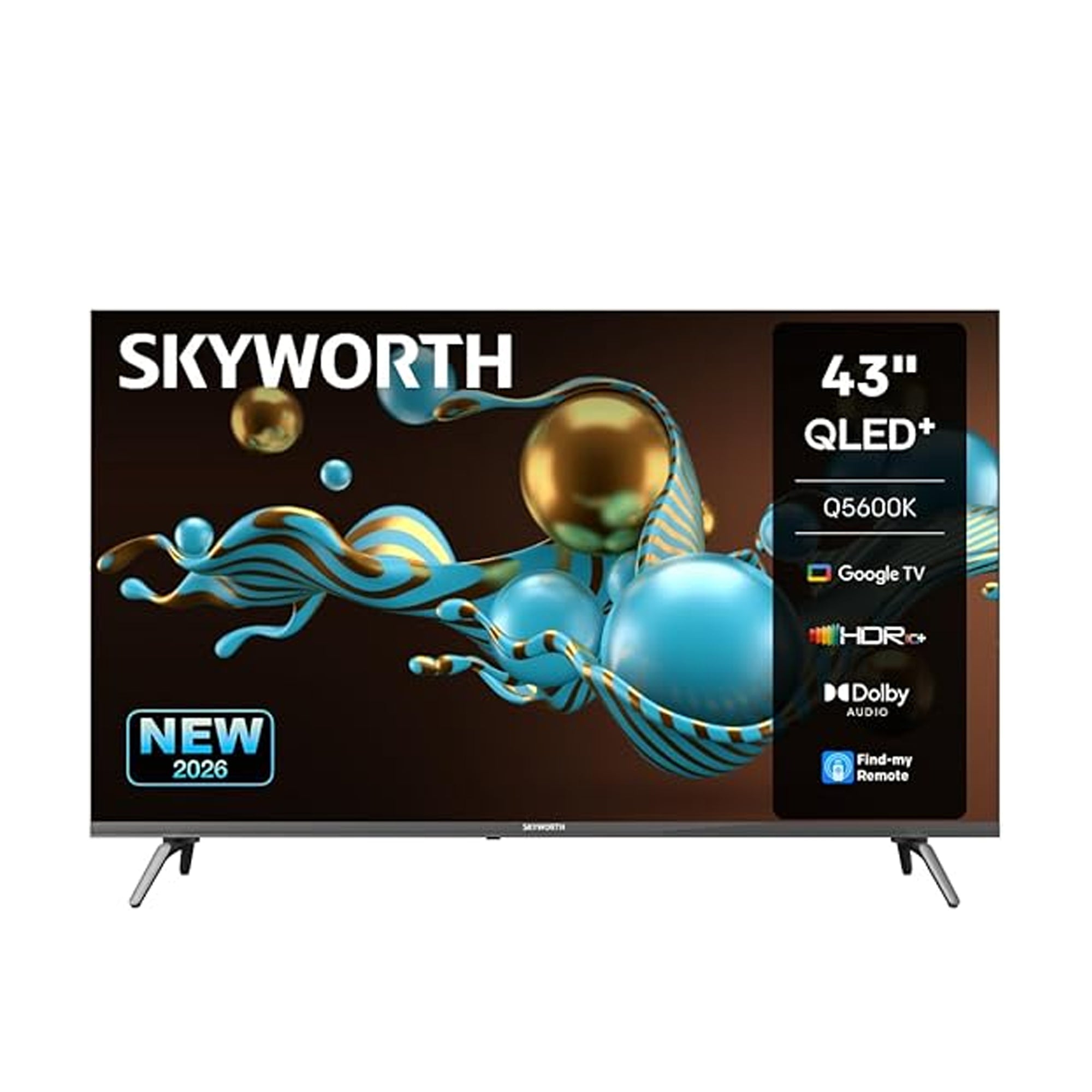 Skyworth 2K Google TV Qled 43Q5600K – Bawas Furnishers