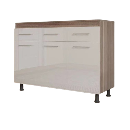 MWBR6763DB High Gloss 3 Door Kitchen Base – Bawas Furnishers