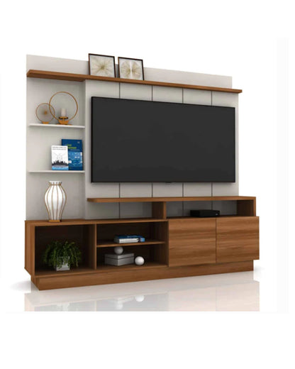 Home Theater  Wall Unit Vivaz - Matte/Off-White