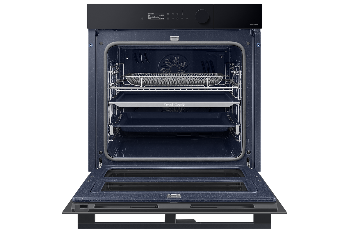 Samsung 76L Series 5 Dual Cook Flex Steam Oven Black - NV7B5775XAK/FA