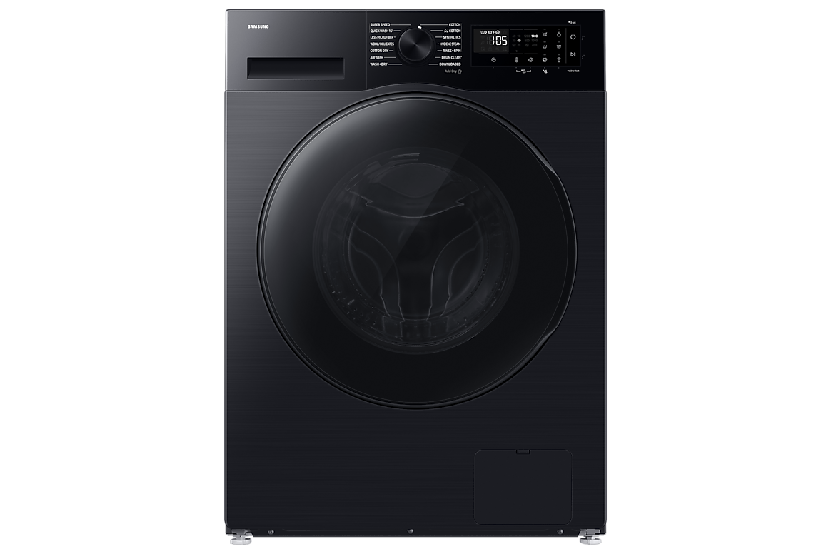 Samsung 9/6kg Ecobubble Washer Dryer Black WD90HG5U34BBFA