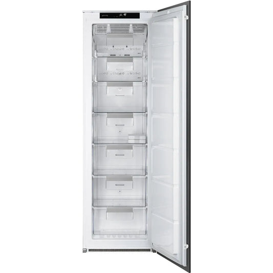 Smeg 60cm White Single Door Built-In Freezer - ZAS8F174NE