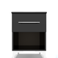 BAM! High Gloss Black One Drawer Nightstand (DIY)