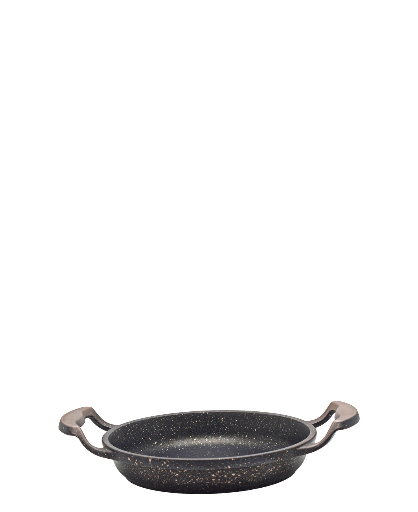 OMS Granite Die Cast Egg Pan 16cm - Black