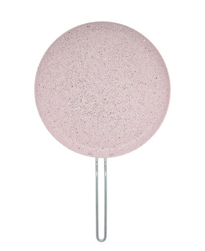 OMS Granite 30cm Crepe Pan - Pink
