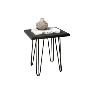 Urban Decor Exotic Designs Side Table - Black