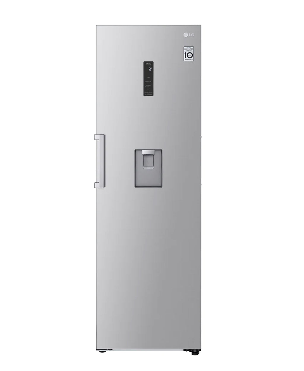 LG Upright Fridge 377L – Silver GC-F411ELDM