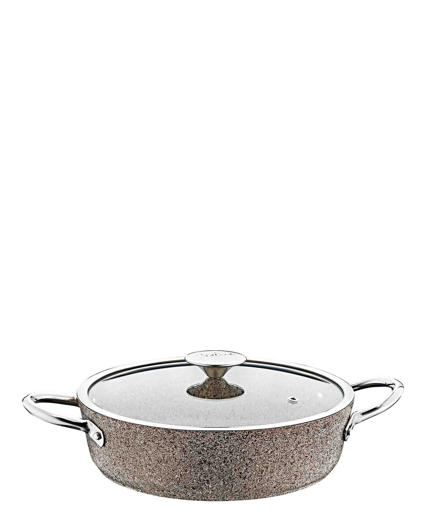 OMS 30cm Low Granite Induction Pot - Beige