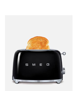 Smeg Retro 2 Slice Toaster - Black