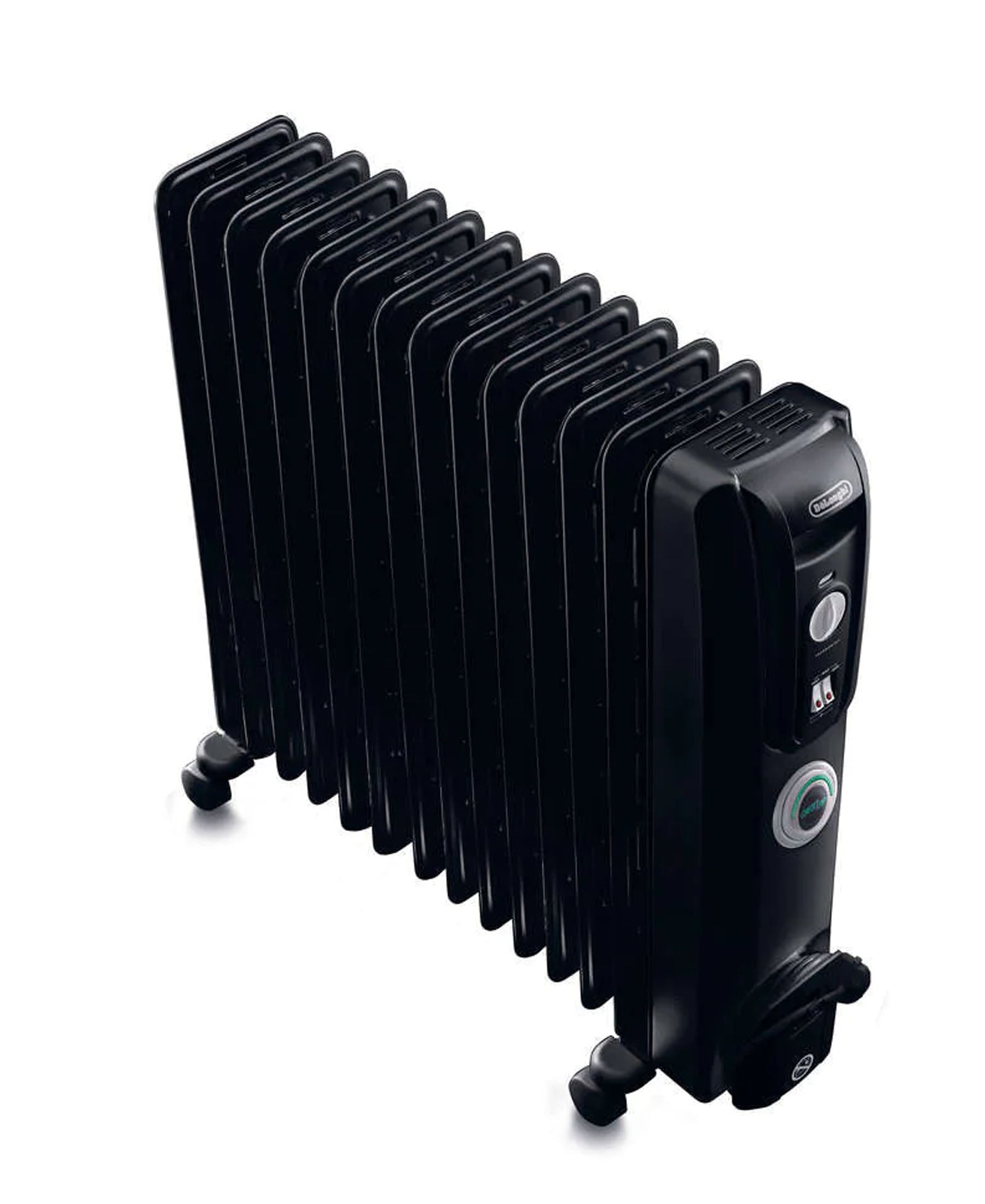 Delonghi 12 Fin Oil Heater KH771225CB Black