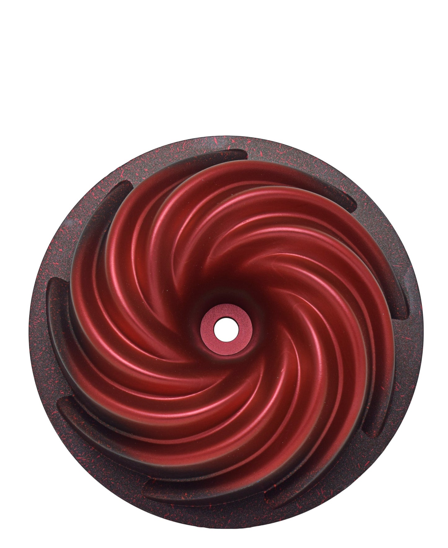 OMS Swirl 26cm Bundt Baking Pan - Red