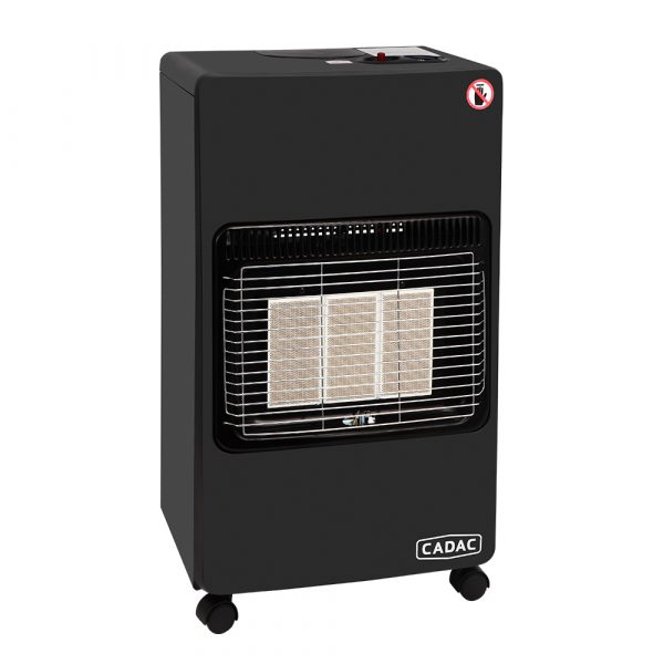 Cadac Gas Heater Roll About 943 - Black