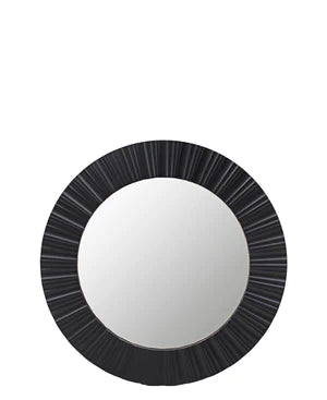 Exotic Designs Wavey Mirror - Black