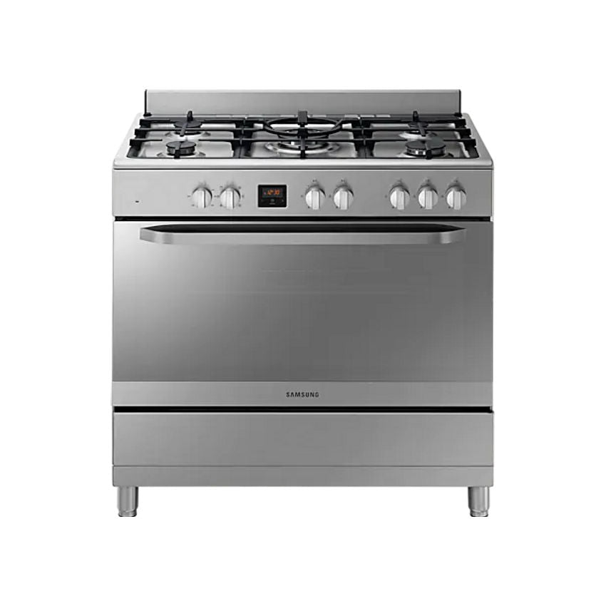 SAMSUNG 95L 90 CM 5 GAS BURNER COOKER - STAINLESS STEEL