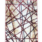 Cape Town Abstract Carpet 1600mm x 2000mm - Red