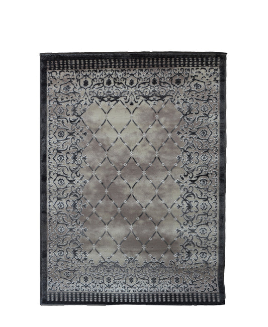 Konya Diamond Carpet 1200mm X 1700mm - Brown
