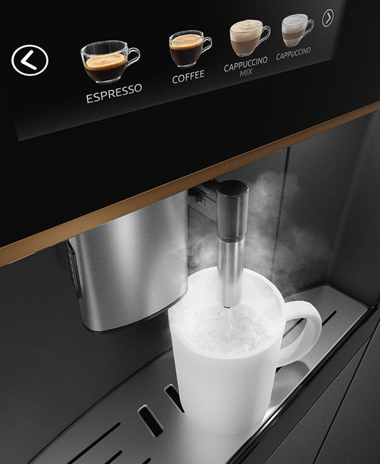 Smeg Dolce Stil Novo Compact Coffee Machine - Black