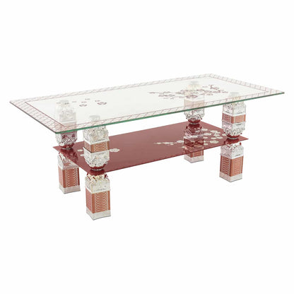 CT94 Coffee Table  Glass-Gold