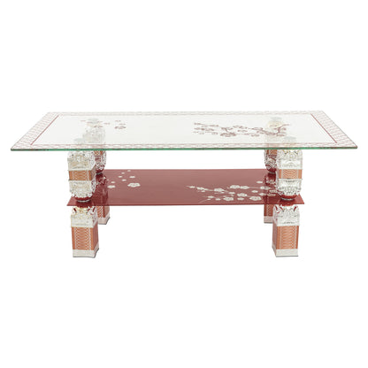 CT94 Coffee Table  Glass-Gold