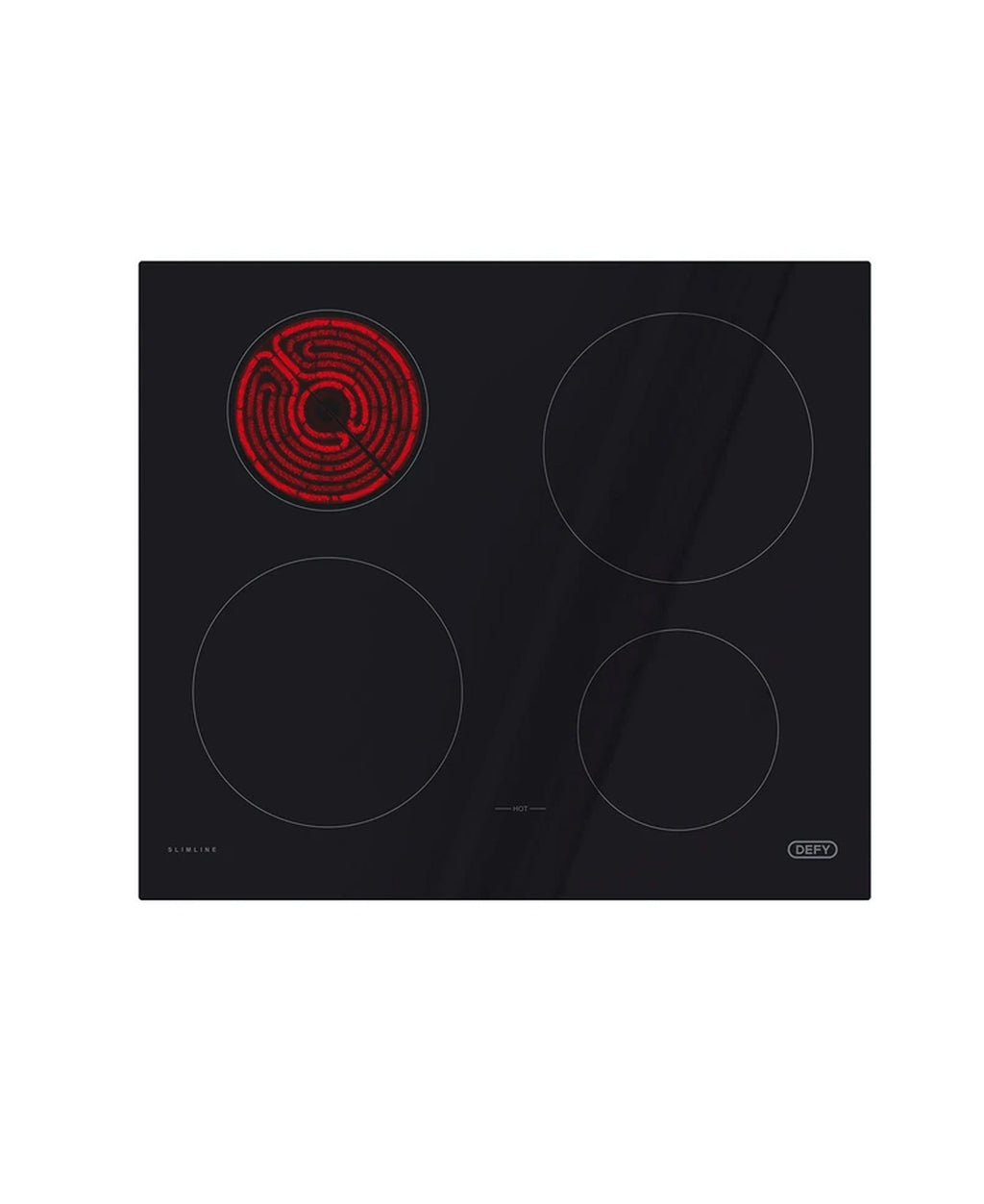 Defy 4 Plate Slimline Ceramic Hob DHD409