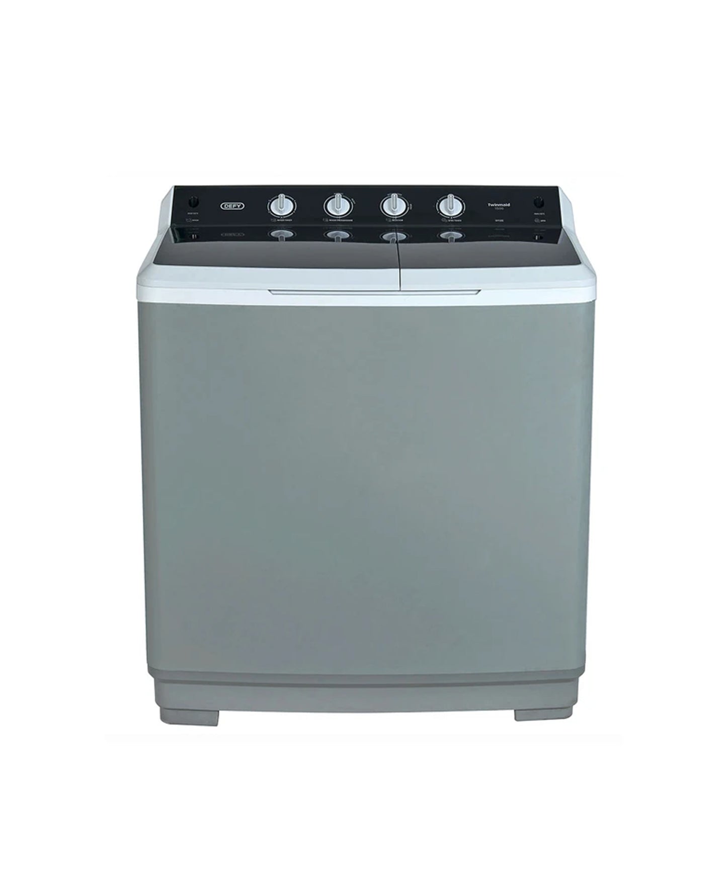 Defy 15KG Twin Tub Washing Machine Metallic DTT151
