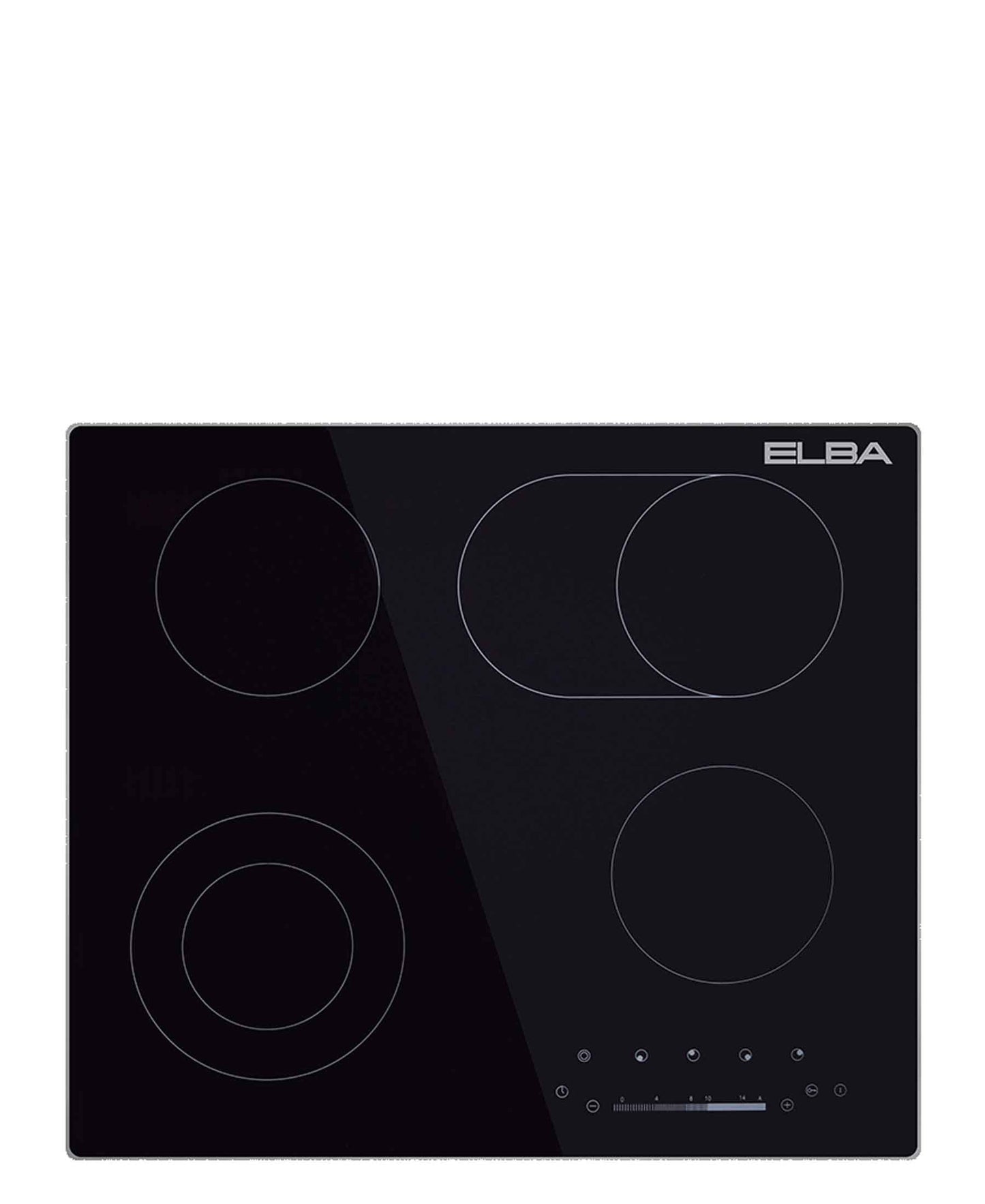 Elba Classic 60cm 4 Zone Ceran Hob - Black