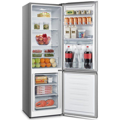 Hisense H370WD Metallic Water Dispenser Combi Fridge