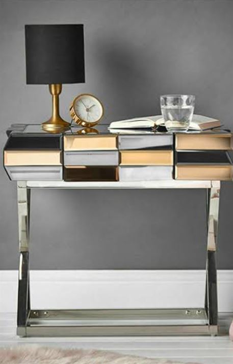 SH Electra Mirror Side Table 1 Drawer