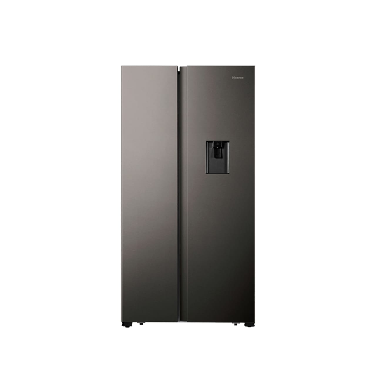 Hisense 508lt Side By Side Refrigerator - Inox