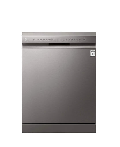 LG 14 Plate Platinum Silver QuadWash Dishwasher -Silver