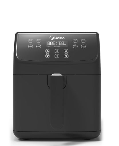 Midea 5.5L Digital Air Fryer - Black