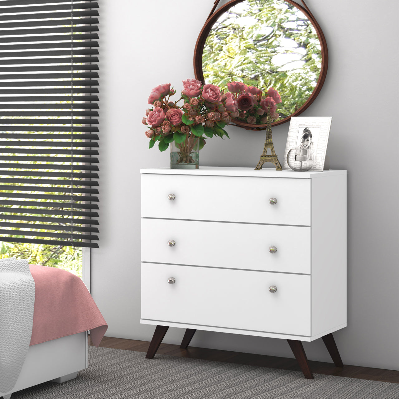 Urban Decor Exotic Designs Chest Of Drawers MWBR3018A