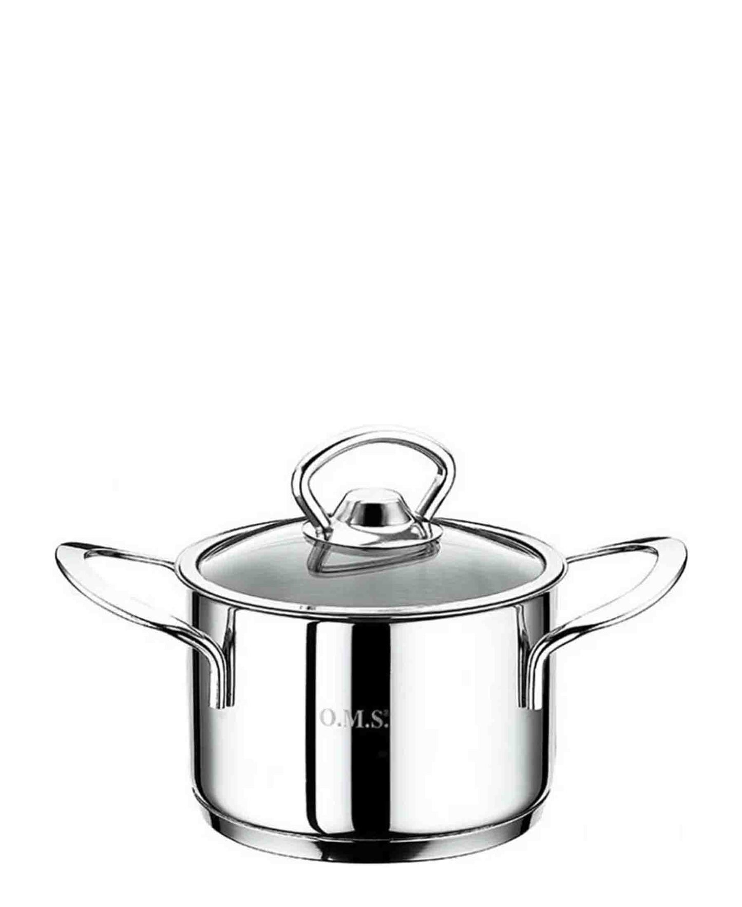 OMS Mini 16cm Stainless Steel Casserole - Silver