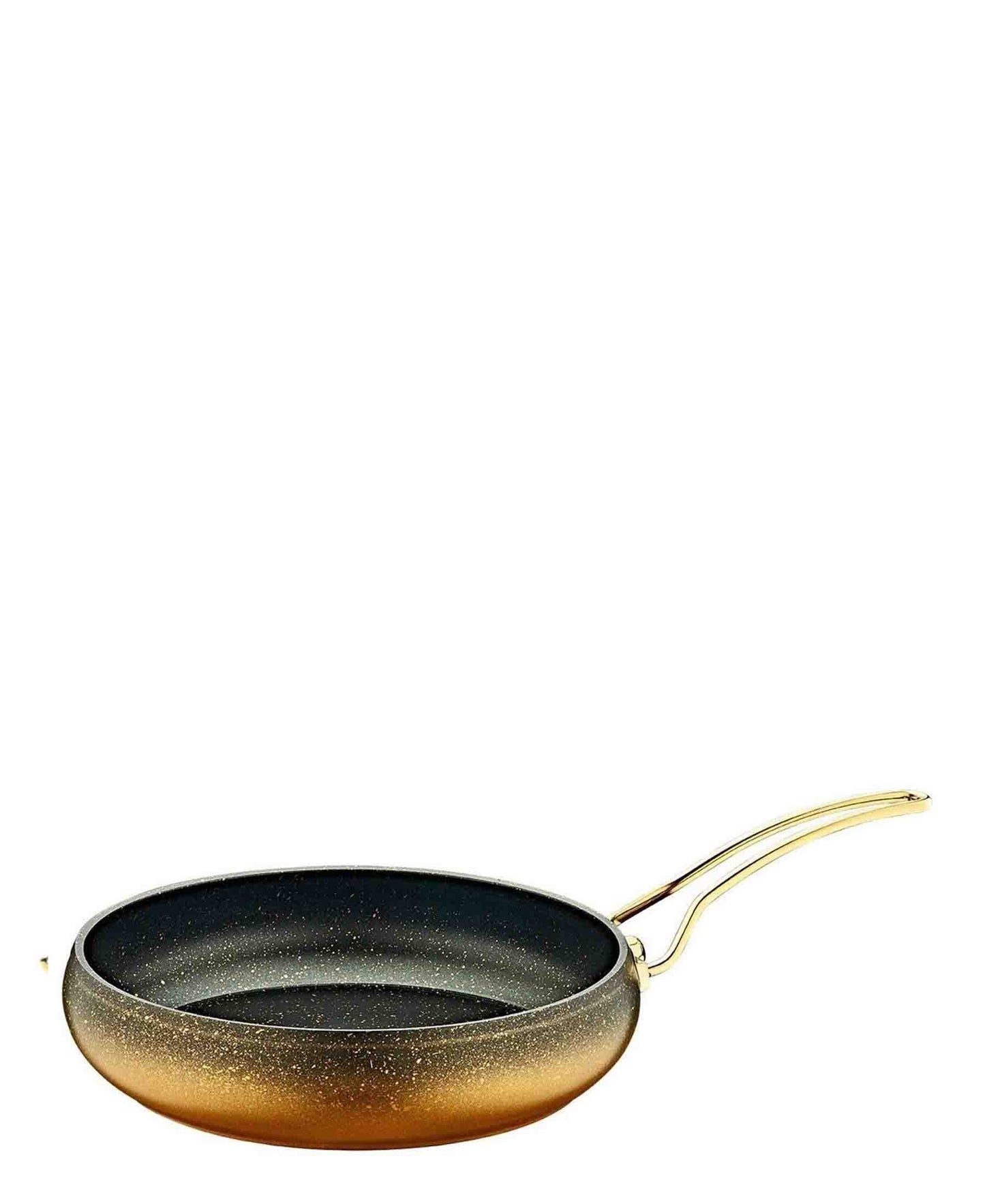 OMS Granite 28cm Non Stick Frying Pan - Gold