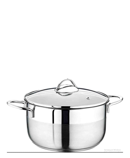 OMS 16cm Stainless Steel Saucepan - Silver