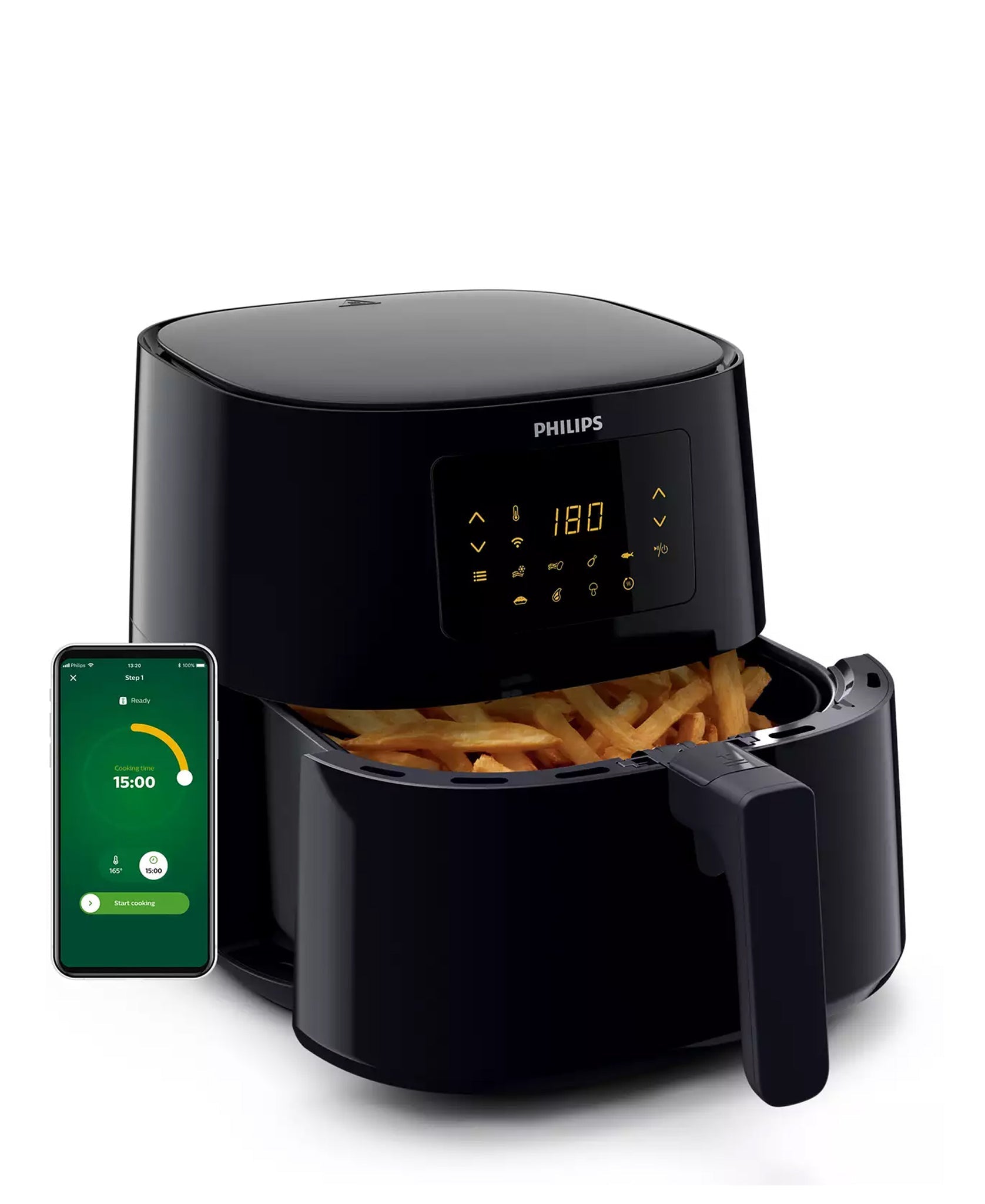 Philips Essential Touch Screen XL Air Fryer 6.2L - Black – Bawas Furnishers