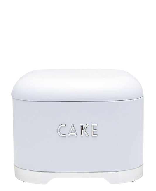 Retro Cake Tin - White