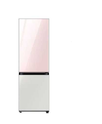 Samsung Bespoke Bottom Mount Refrigerator (Pink & White) - RB33T307358/FA