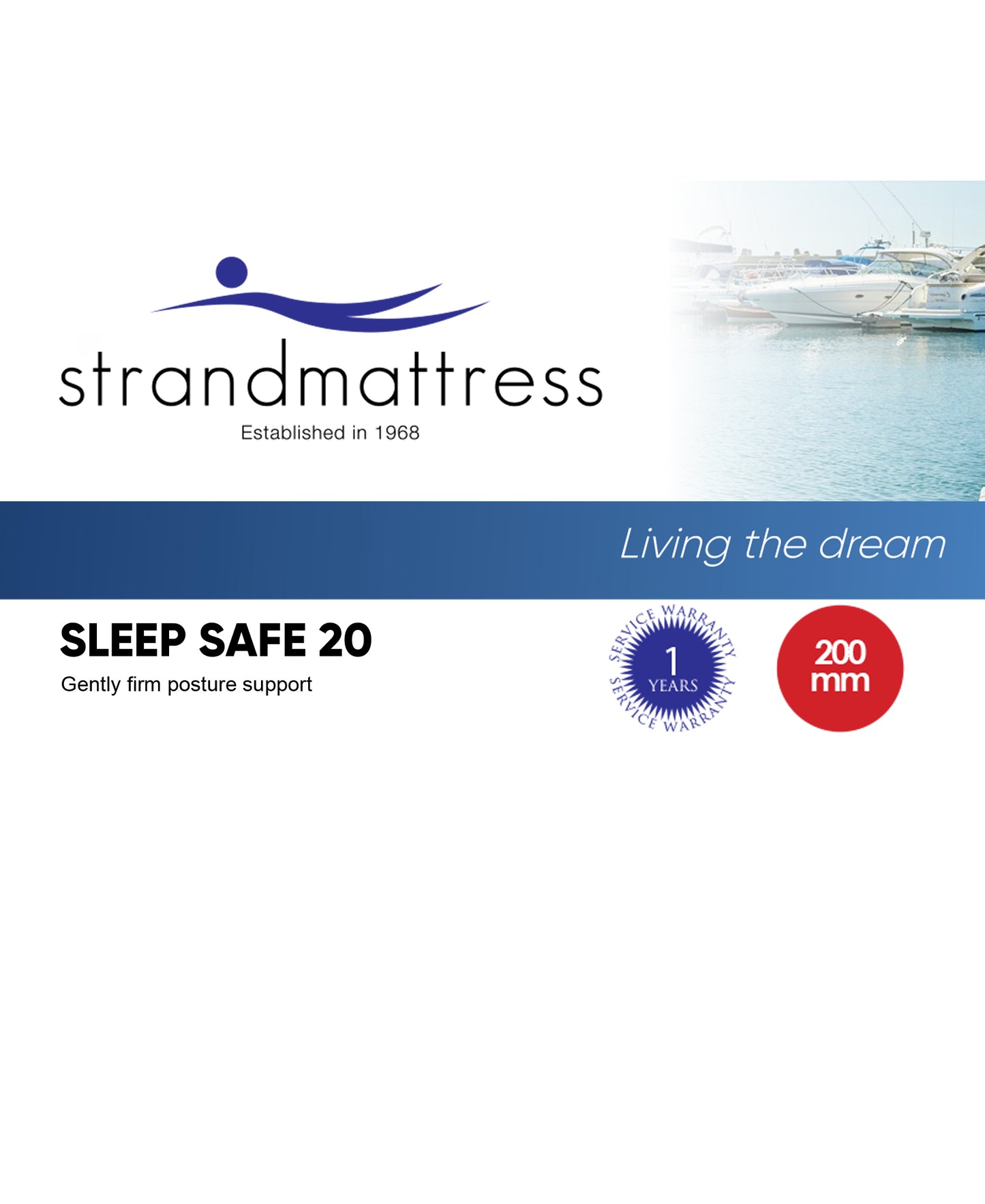 Sleep Safe 2.0 Strandmattress Mattress