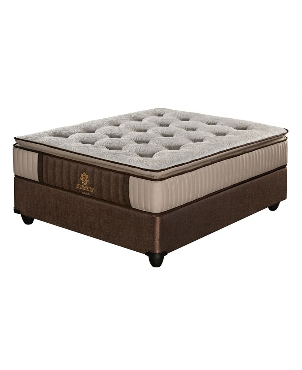 Signorini Milan Tufted Single Bed Bawas Furnishers