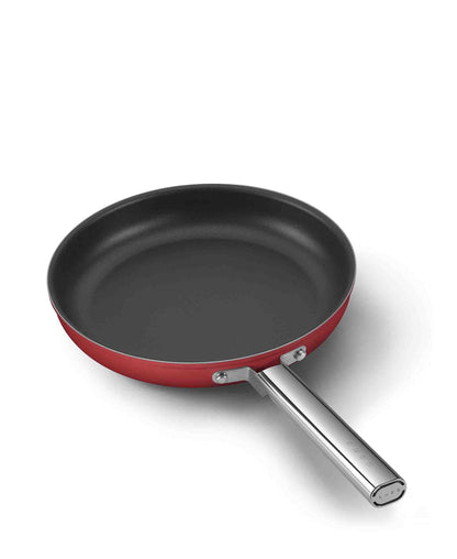 Smeg 30cm Frying Pan - Red