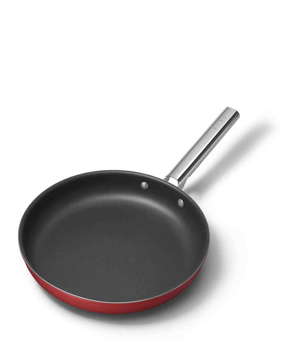 Smeg 30cm Frying Pan - Red