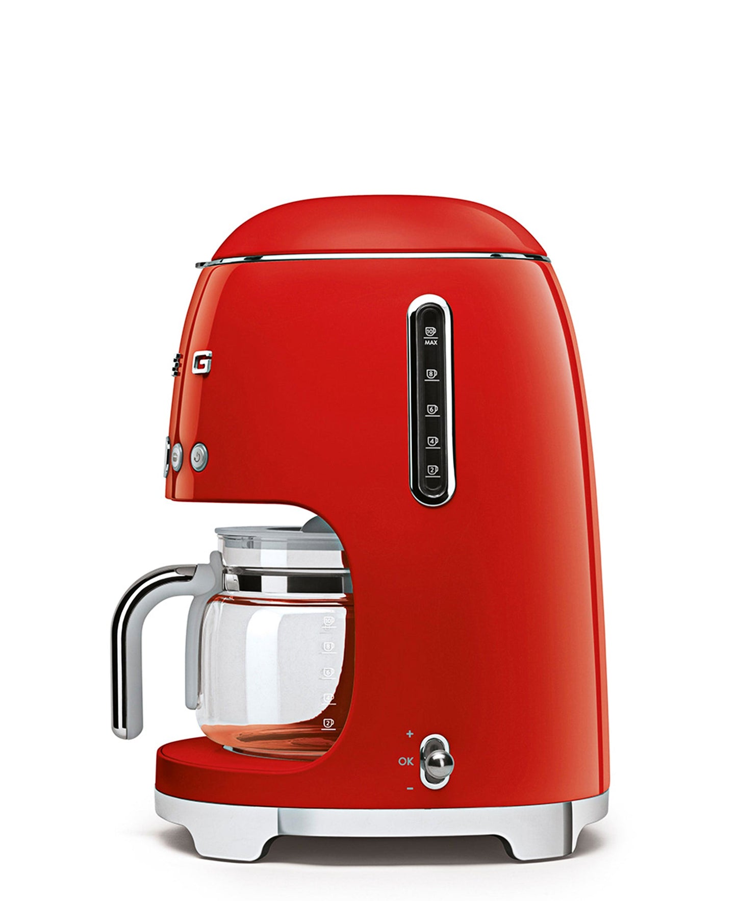 Smeg Drip Coffee Machine - Red