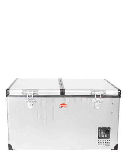 SnoMaster 66L Dual Compartment Portable Freezer - Silver