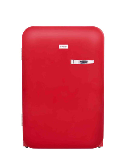 SnoMaster 115L Undercounter Retro Beverage Cooler - Red