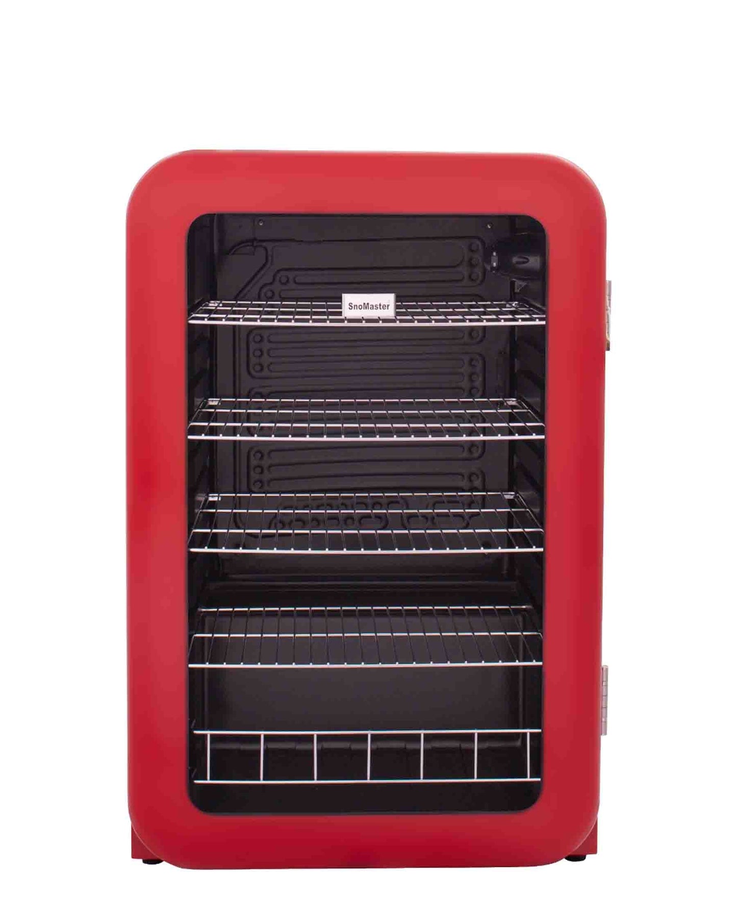 SnoMaster 115L Retro Undercounter Beverage Cooler - Red