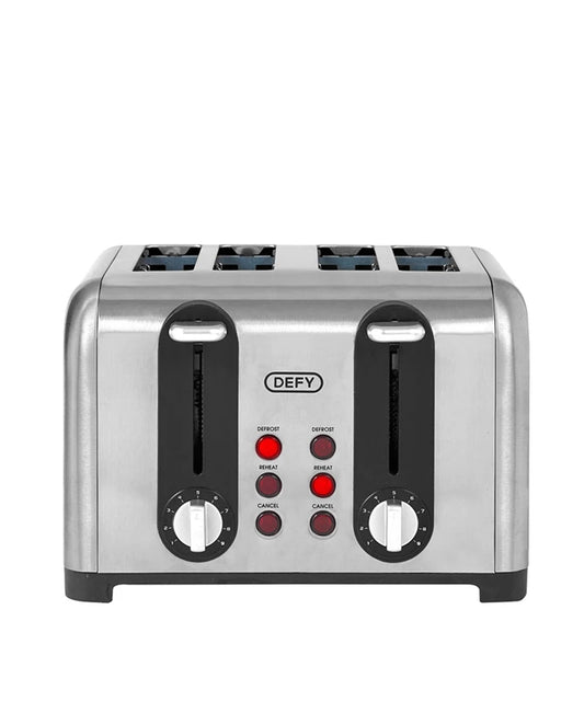 Defy 4 Slice Toaster - Silver