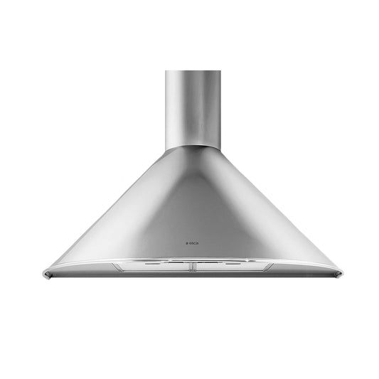 ELICA 90CM CONE SHAPED COOKER HOOD WITH CURVED CHIMNEY STAINLESS STEEL- TONDA 90