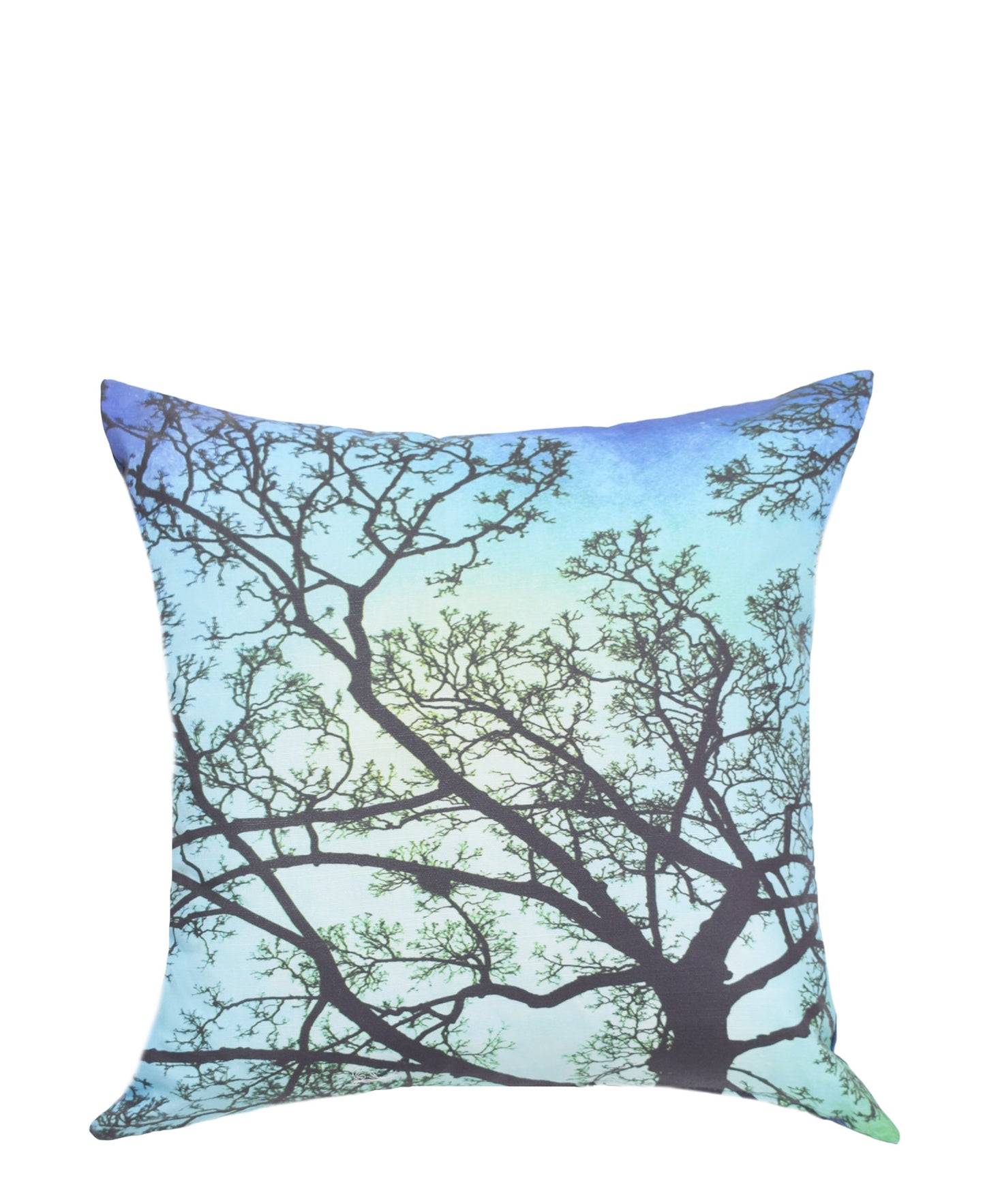 Tree Design Cushion Poly Cotton