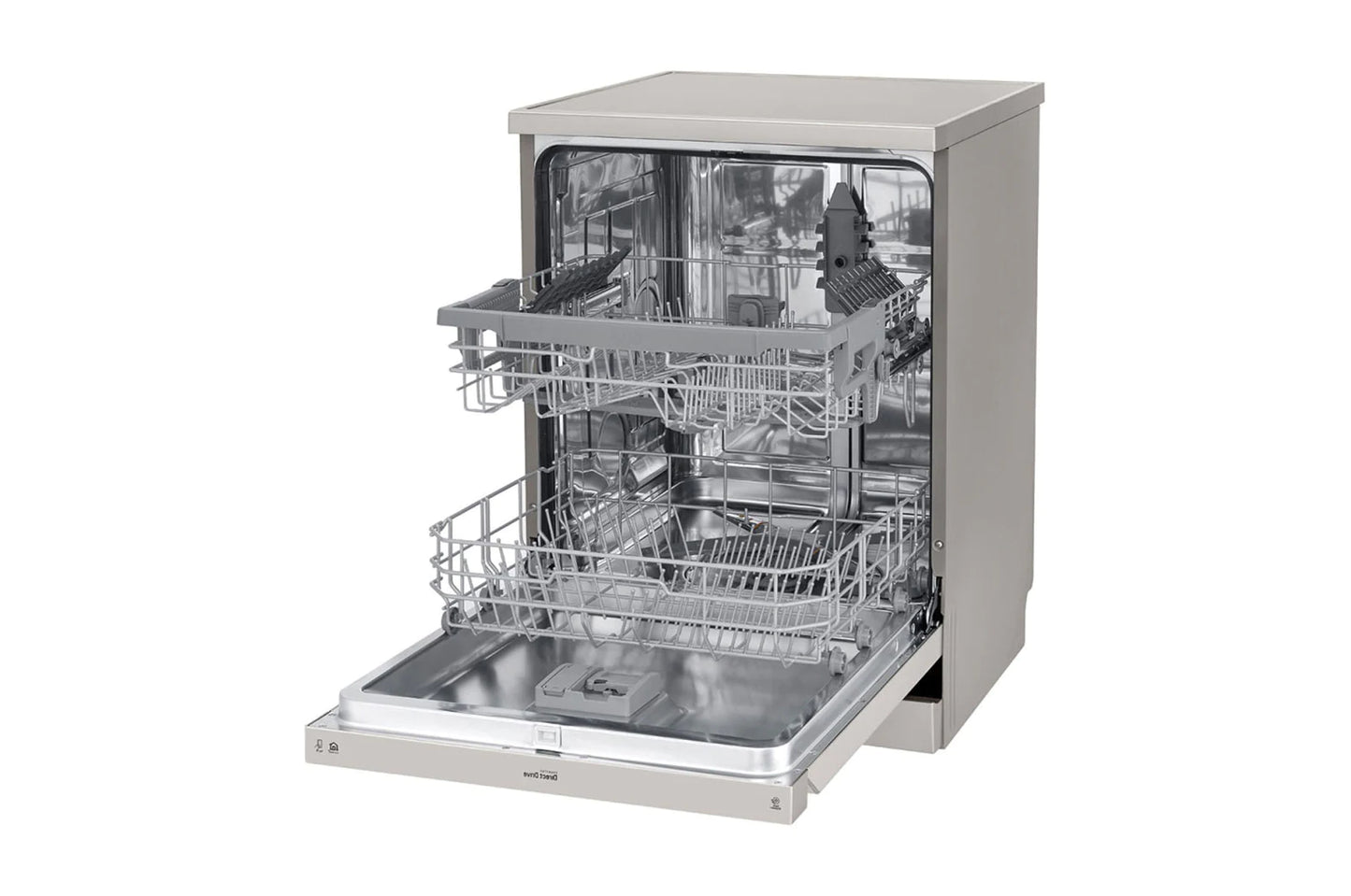 LG 14 Plate Platinum Silver QuadWash Dishwasher -Silver